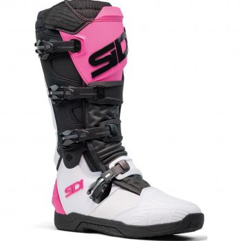 Sidi XPower SC Botas de Motocross 50 colores Blanco-Black-Rosa