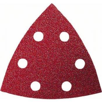 Bosch Triangular Sanding Sheets, 6‑Pack, Mixed Grain