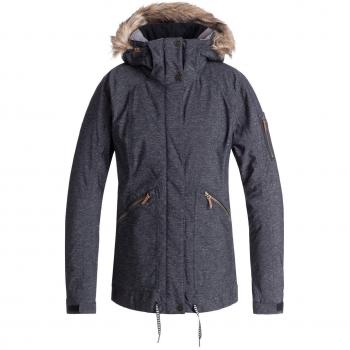 Roxy Meade Schneejacke für Frauen – XS – Schwarz