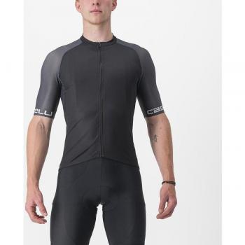 Castelli Maglia A Maniche Corte Entrata VI nero/grigio M