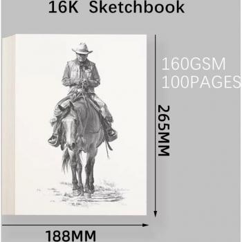 Professional Sketchbook 100 Sheets