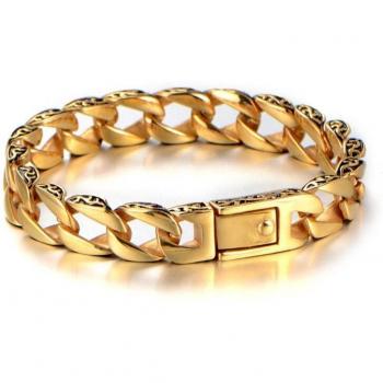 Metallische Motorrad Armbinde im Punk-Stil
