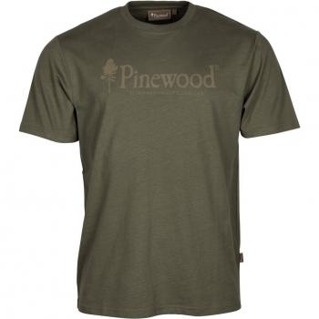 Pinewood Outdoor Life Dark Green T-Shirt
