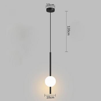Luces Colgantes de Cristal Led para Decoración Interior