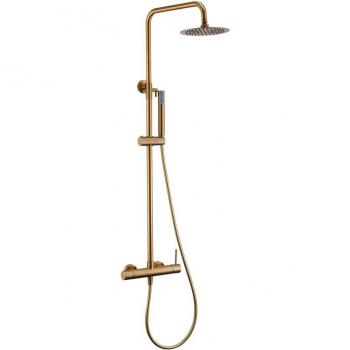 Imex BDM039/OC Robinet Douche Monomande Télescopique Or