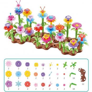 Construcción de Jardín de Flores