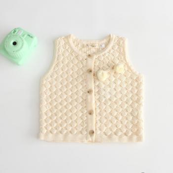 Chaleco de Punto para Niña