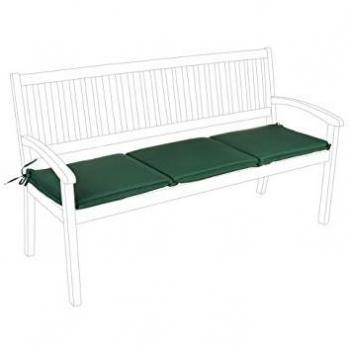 Cuscino per panca tre posti Verde Scuro POLY180 153x48x h3 cm
