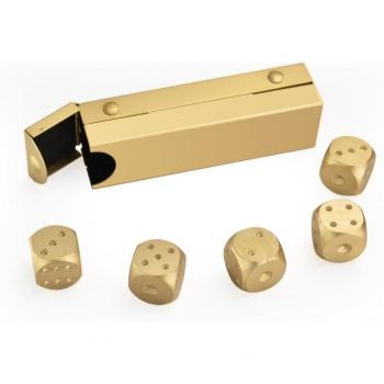 5-Piece Whiskey Rocks Dice in Case