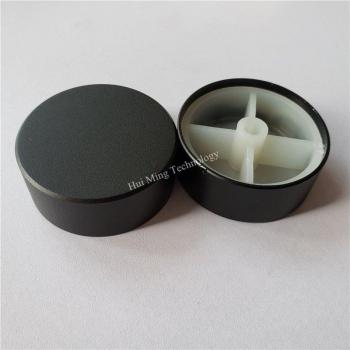 Volumen‑Encoder‑Knöpfe aus Aluminium und Kunststoff (4 Stück) – 48 × 19 mm, Schalterkappen