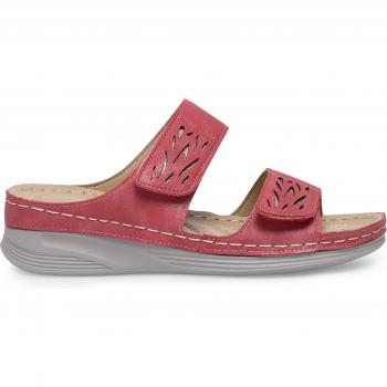 WYL05010-11 Pantoletten in Rot von Clara Barson