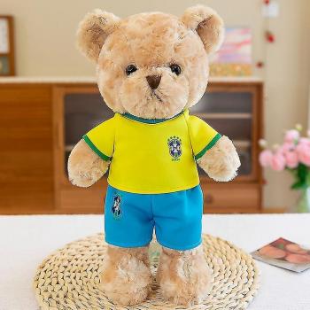 Ours Teddy Doux pour Supporters de Football 35cm