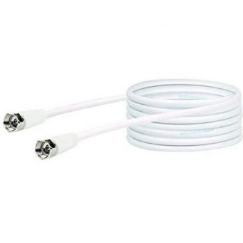 Cavo 5m75db Bianco F-Stecker / F
