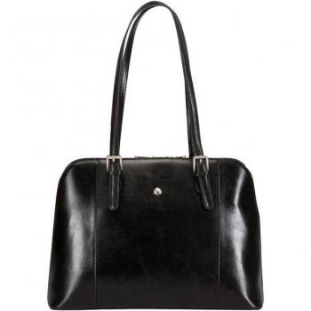 RFID-Enabled Madrid Leather Laptop Bag by Jekyll & Hide