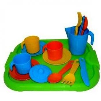 Annie Kinderservice‑Set mit Tablett (3 Portionen)