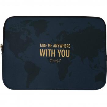 Funda Mr. Wonderful 'Llévame a cualquier lugar contigo' para portátiles hasta 14'