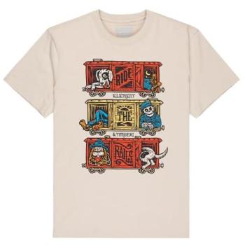 Camiseta Element Timber Boxcar Amarillo