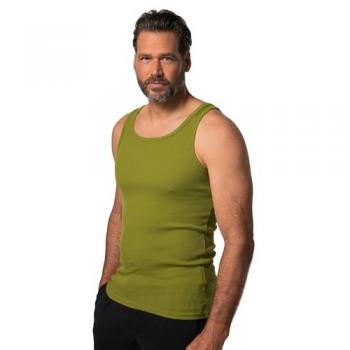 Größenvollständiges Tanktop JP1880 – Männer, bis 8XL, Rippenkonstruktion