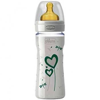 Biberón Chicco fisiológico Natures Glass 240 ml