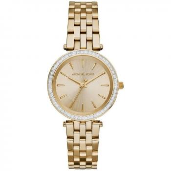 Michael Kors Mini Darci MK3365 Women Gold Analog Dial Quartz Wrist Watch JNA281