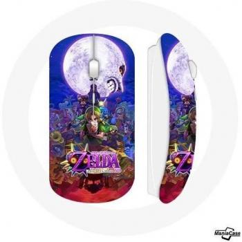 Souris Bluetooth « Zelda : Masque de Majora » – Bleu – Clé USB fournie