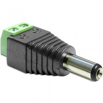DC-Stecker 5,5 x 2,5 mm mit Schraubanschluss