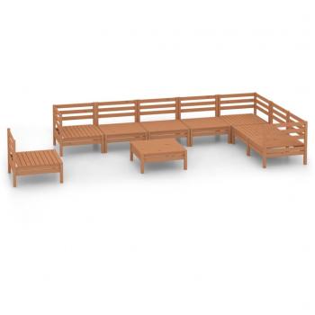 Muebles Pino Miel 9 piezas