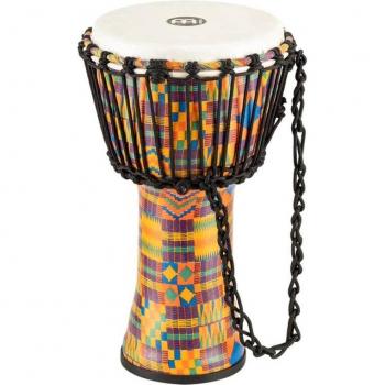 Rope-Tuned Travel 8 Djembe – Kenyan Quilt Edition