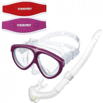 Stability Violet Mask Kit – Gull Mantis 5 + Clear Strap