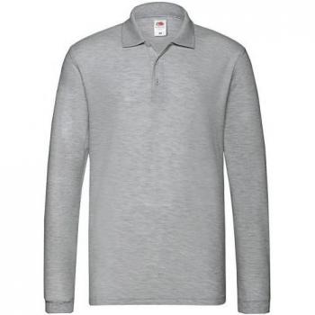 Polo Fruit of the Loom a Maniche Lunghe per Uomo
