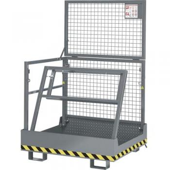 Mausgrau RAL 7005 Arbeitskorb Typ RAK-Compact