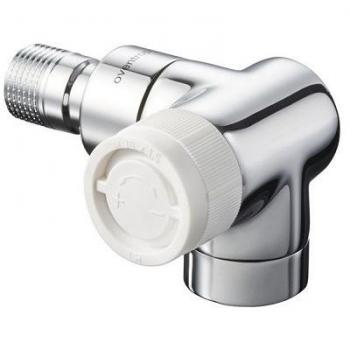 ThermSeries E: Grifo de ½” con Enchufe Recto y Ángulo, Oventrop Cromado