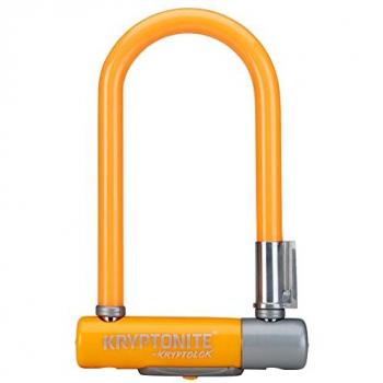 Kryptonite Mini 7 U‑Lock Orange (12.7 × 102 × 292 mm)