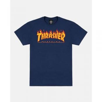 T-shirt Thrasher Flamme Court