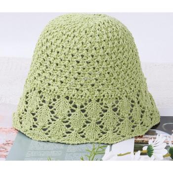 Women’s Breathable Crochet Straw Sun Hat