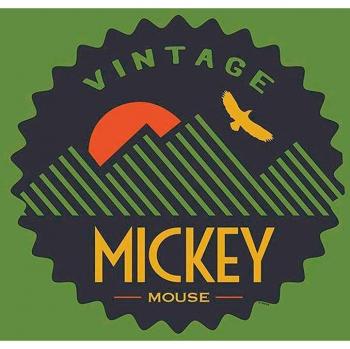 Komar Bild »Mickey Mouse Vintage Style«, Disney, (1 St.), Kinderzimmer-Dekoration