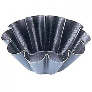 E238 Mini-Brioche‑Kastenform – 12‑faches Set, antihaft