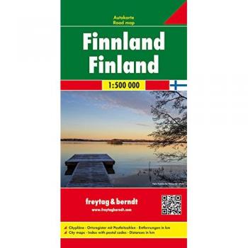 Mapa FINLANDIA 1:500.000