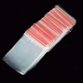 100 Pcs Mini Resealable Bags for Snacks