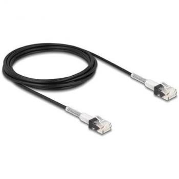 Delock 80391 3m Black Cat.6A UTP Cable