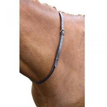 Correa de Cuero Negra para Caballos Blenheim 127cm