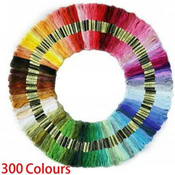 Coloured Cross Stitch Floss