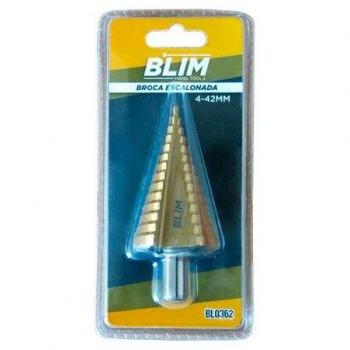 Broca Escalonada BLIM 4‑42 mm para Chapa