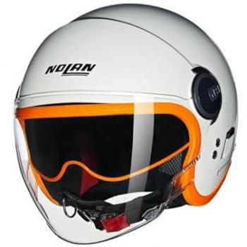 Nolan N21 Visor Jethelm Perle Orange Größe L