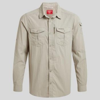 Craghoppers Nosilife Adventure Iii Long Sleeve Shirt Parchment