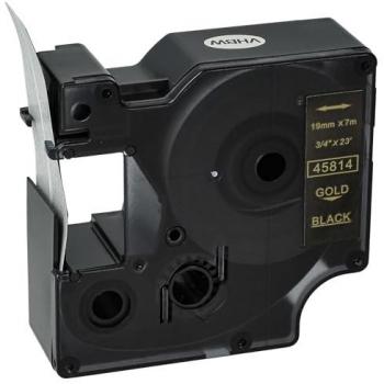 Ruban compatible vhbw pour Dymo LabelManager 200, 300, 350, 350D, 360D, 400, 420P, 450, 450D