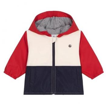 Veste légère bébé colorblock