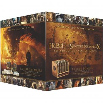 coffret Terre du Milieu 6 films : trilogie le Hobbit ; trilogie le seigneur des anneaux