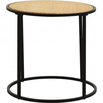 Premium Natural Round Side Table – Premier Housewares