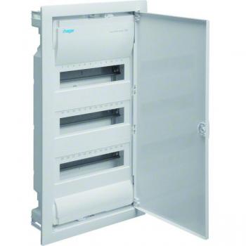 Module électrique Vu36Ne, boîtier blanc, 3×12 emplacements, étanche IP30